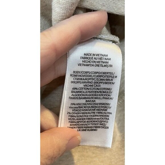 Polo Ralph Lauren Mens Large Set Of 2‎ Tan Grey Rib Sweatshirt 1/4 Zip Preppy - Picture 12 of 14